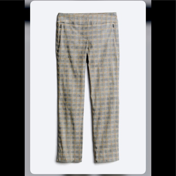 Margaret M Sylvie Straight Leg Plaid 